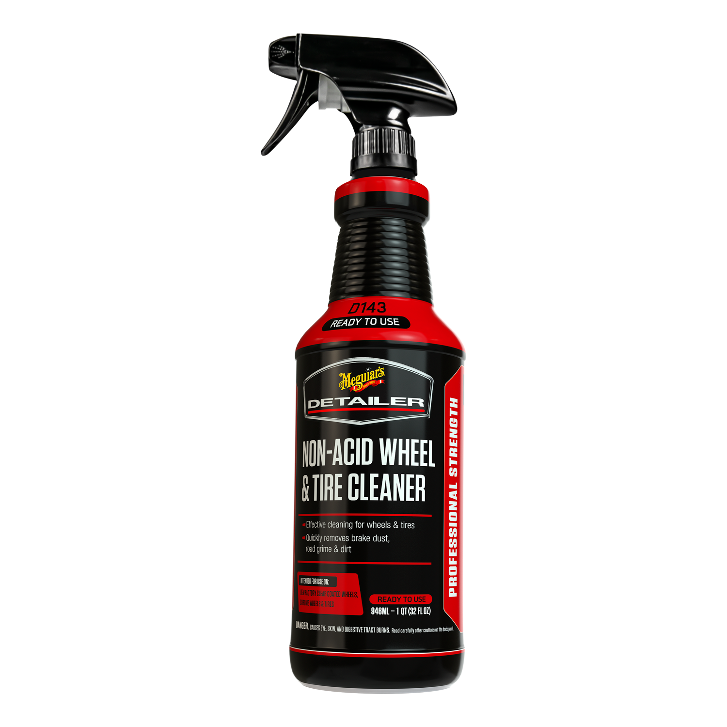 Meguiars Non-Acid Wheel and Tire Cleaner, 32oz